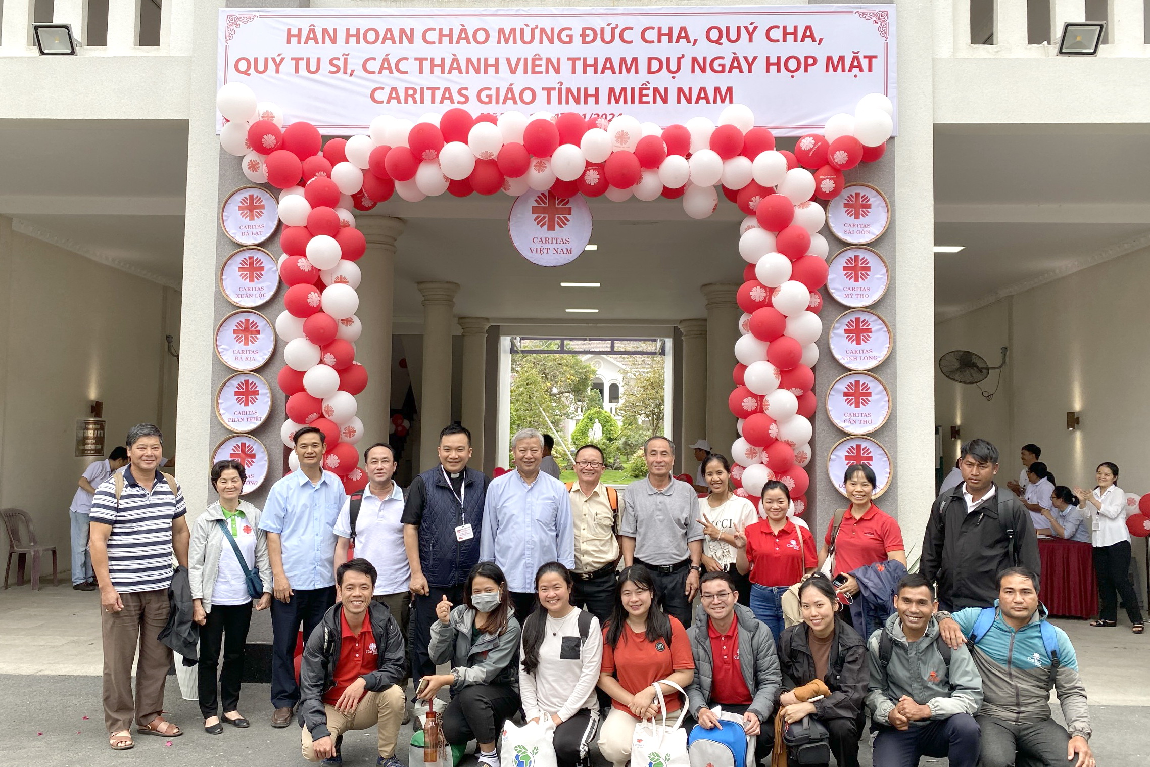 Caritas giáo tỉnh Sài Gòn họp mặt đầu năm